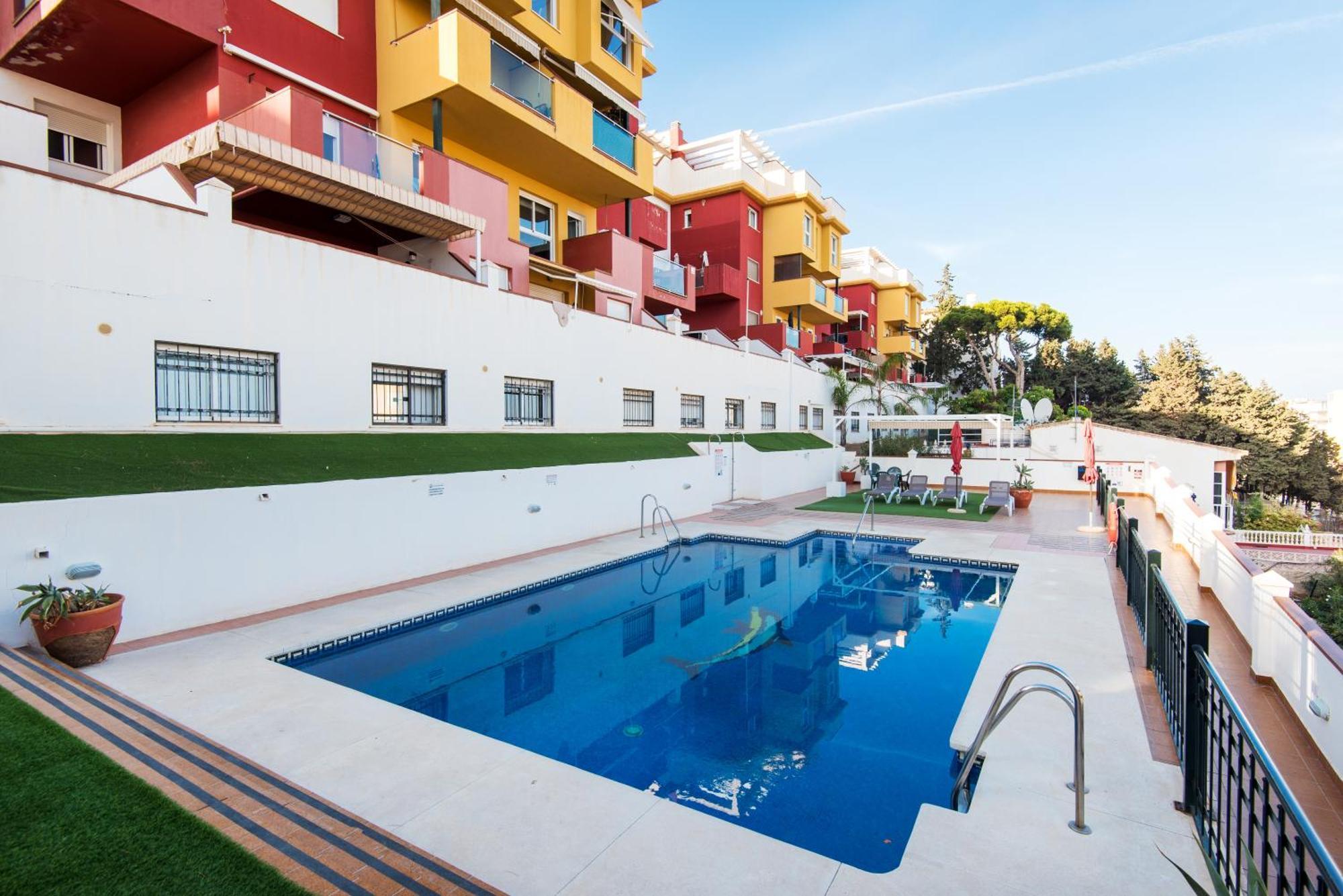 Sea View And 350M To The Beach Torremolinos Ngoại thất bức ảnh